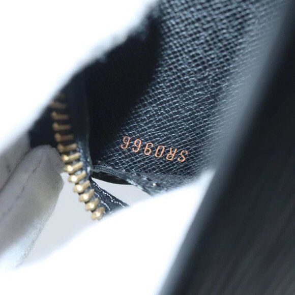 LOUIS VUITTON Epi Pochette Homme Clutch Bag Black Noir - Picture 15 of 15